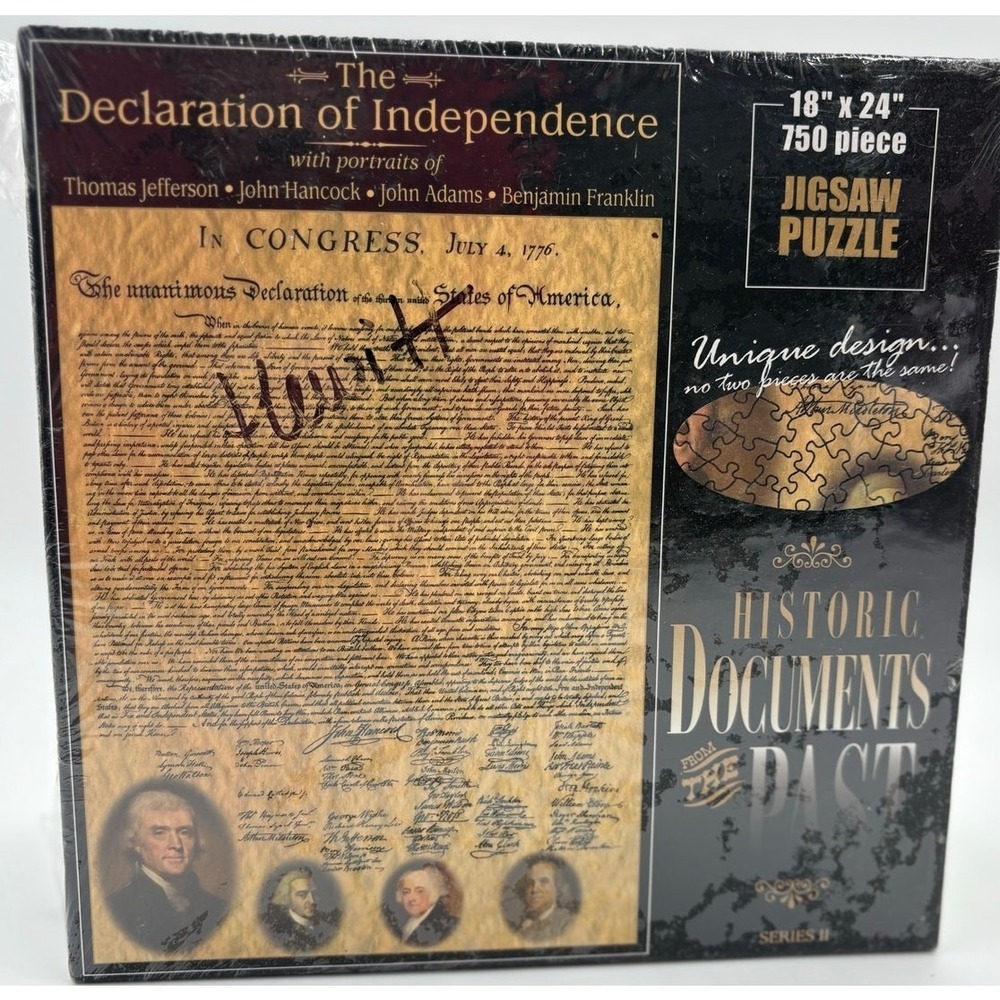 Historic Documents The Pact Series II Jigsaw Puzzle‎ 750 Pieces SEALED